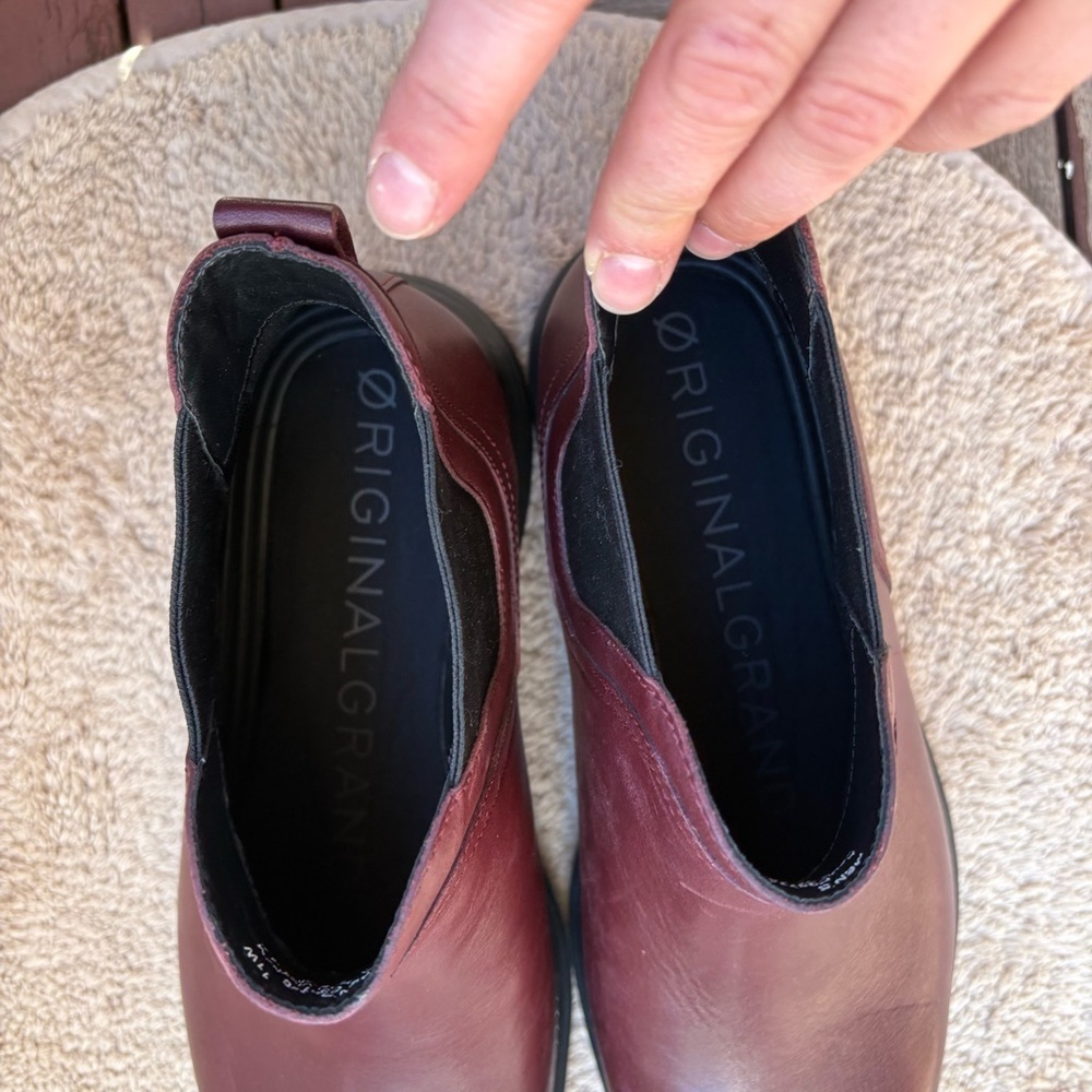 Cole Haan Men's Original Grand Ultra Men's Brown Leather Chelsea Boots sz 11W - Picture 6 of 8